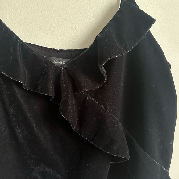 J crew velvet top - Picture 2 of 4